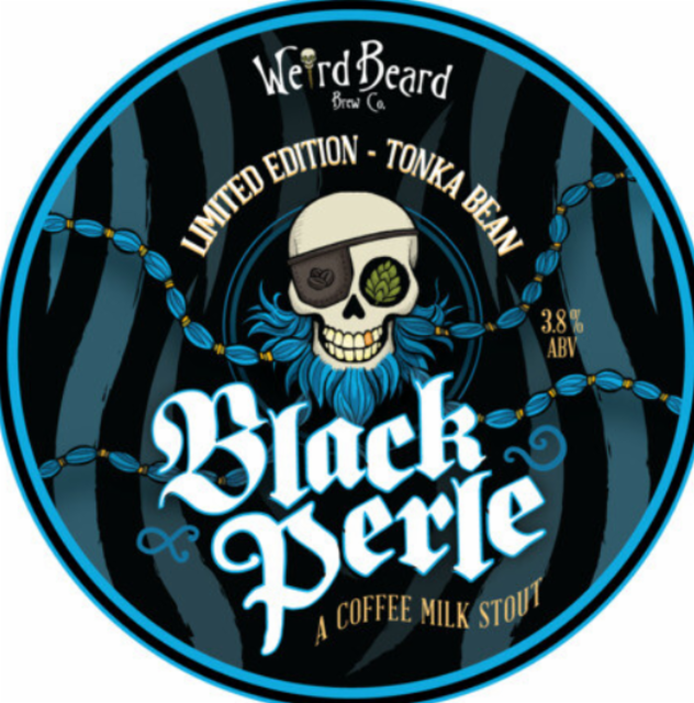 Black Perle w/ Tonka Beans 3.8%, Weird Beard Brew Co., England