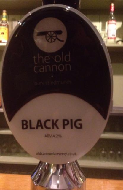 Black Pig 4.2%, The Old Cannon, England