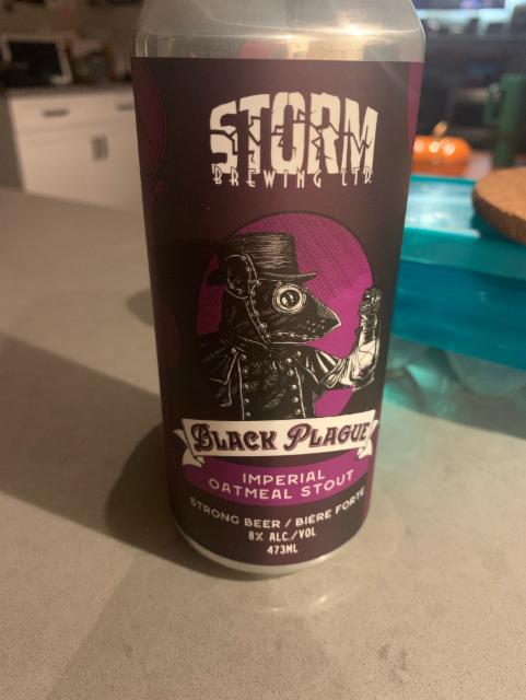 Black Plague Stout, Storm Brewing