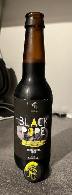Black pope - peru el palto coffee tahitian vanilla beans 11.5%, Galea Craft Beers, Belgium