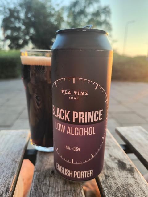 Black Prince Low Alcohol 0.3%, T.E.A Time Krakow, Poland