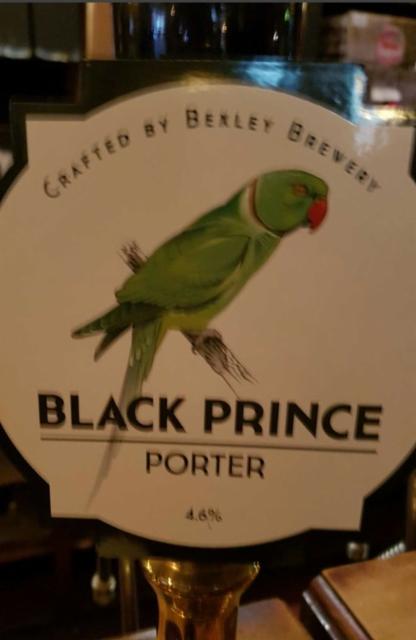 Black Prince Porter 4.6%, Bexley Brewery, England