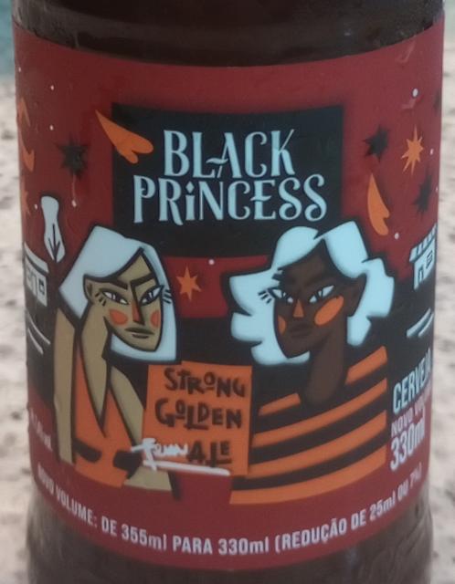 black princess strong golden ale 7.4%, Cervejaria Petrópolis, Brazil