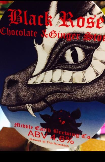 Black Rose 4.6%, Middle Earth Brewing Company, England