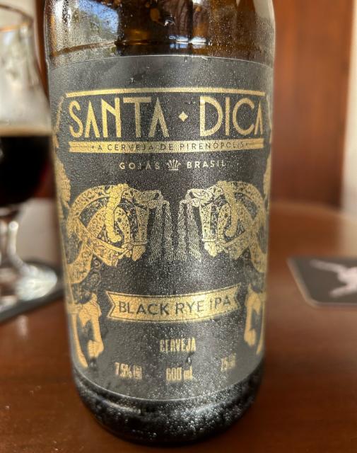 Black Rye IPA 7.5%, Santa Dica, Brazil