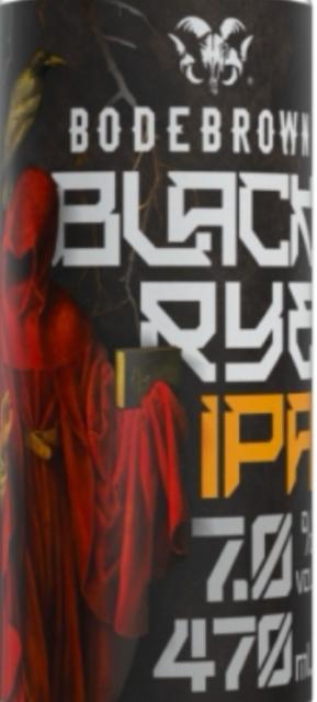 Black Rye IPA, Cervejaria Bodebrown