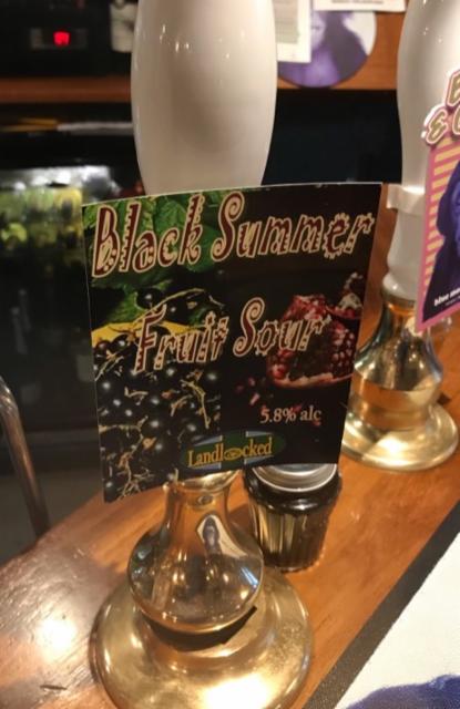 Black Summer Fruit Sour 5.8%, Landlocked Brewing Co, England