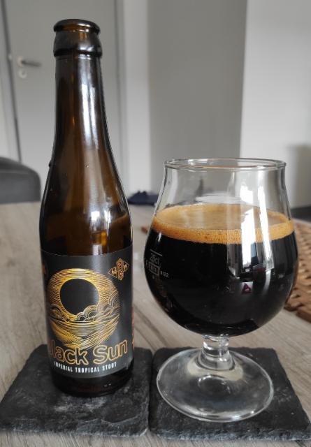 black sun 12.0%, Brewery De Meester, Belgium