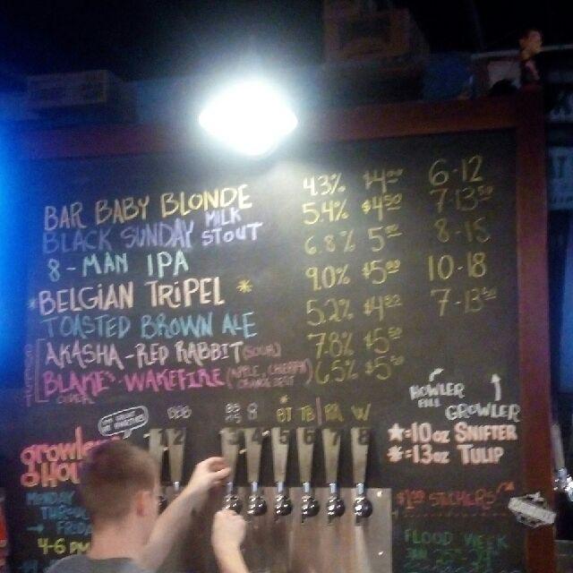 Black Sunday Milk Stout 5.4%, Great Flood Brewing Company, United States