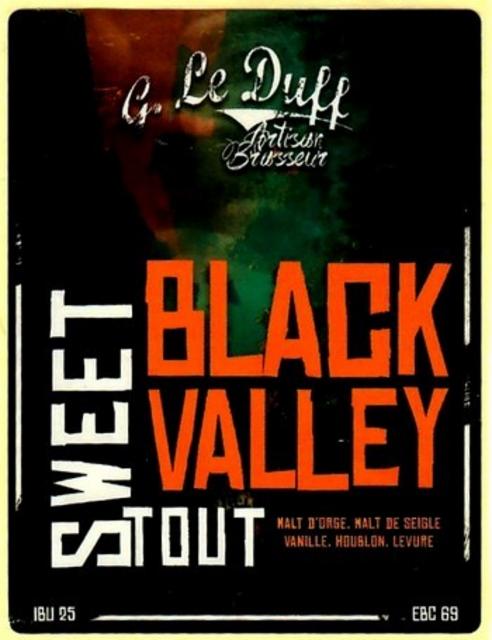 Black Valley 7.0%, Brasserie Le Duff, France