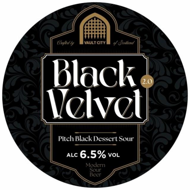 Black Velvet 2.0 6.5%, Vault City Brewing, Scotland