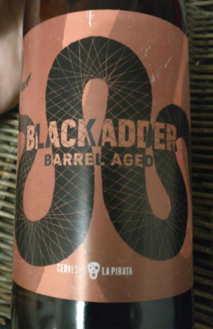 BLACKADDER Barrel Aged 9.5%, La Pirata Brewing, Spain