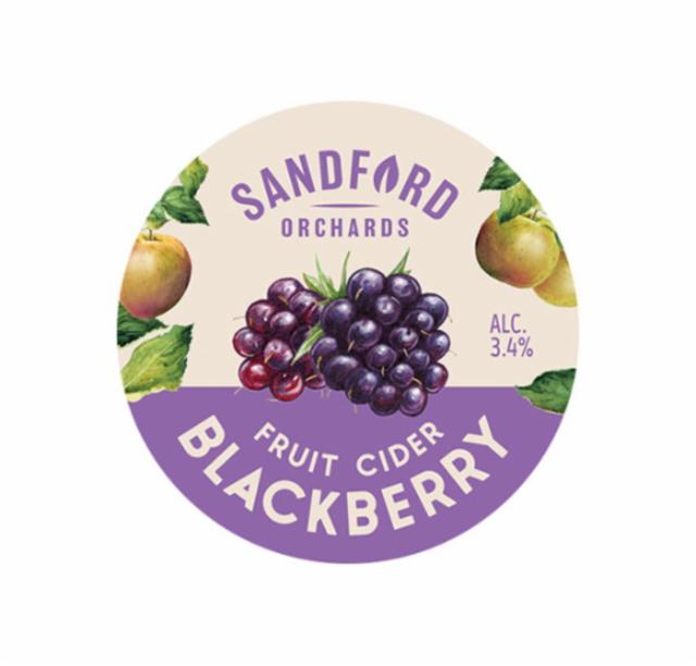 Blackberry 3.4%, Sandford Orchards, England