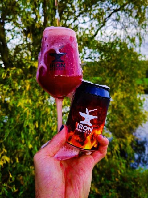 Blackberry BBQ Ale 5.5%, Brasserie Iron, France