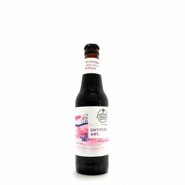 Blackberry Berliner Weisse 6.5%, Untitled Art, United States