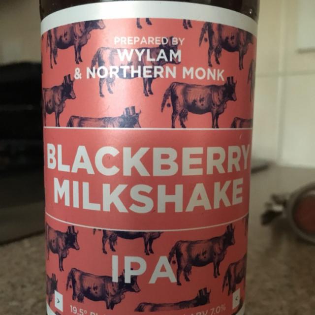 Blackberry Milkshake IPA 7.0%, Wylam, England
