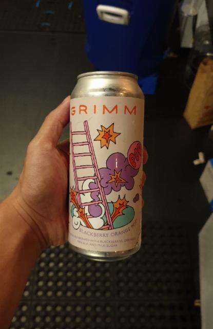blackberry orange pop!, Grimm Artisanal Ales, United States