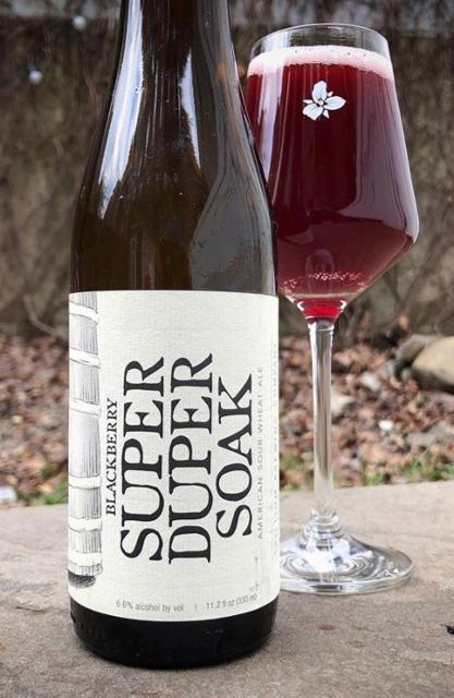 Blackberry Super Duper Soak 6.6%, Trillium Brewing Company, United States