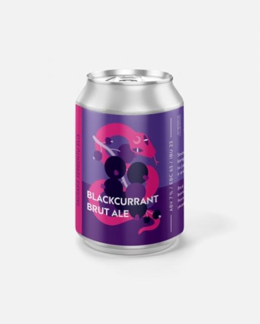 Blackcurrant Brut Ale 7.0%, Sakiškės Brewery / Sakiškių Alus, Lithuania