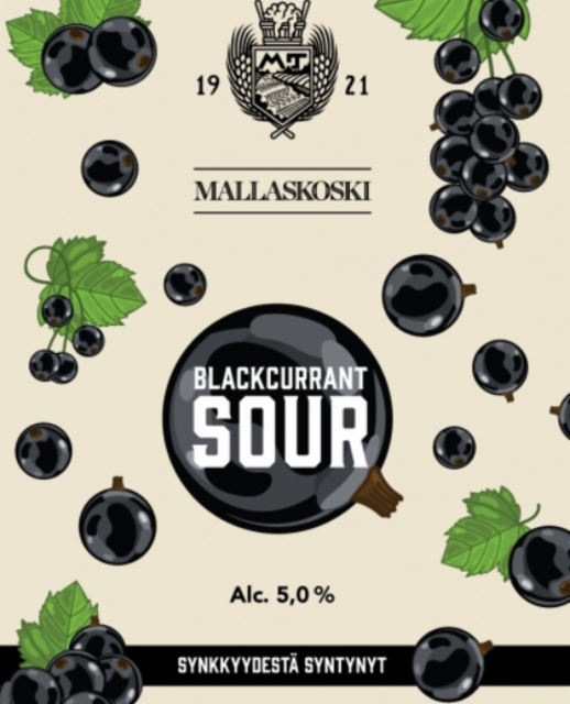 Blackcurrant Sour 5.0%, Mallaskosken Panimo, Finland