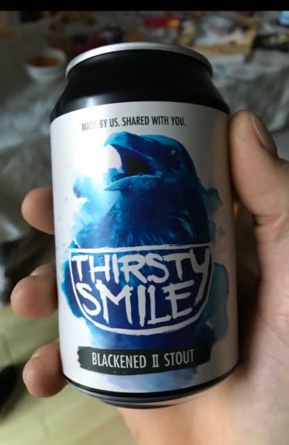 Blackened II Stout 5.3%, Thirsty Smile, England