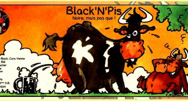 Black'N'Pis 5.5%, Brasserie De Malt En Pis [Closed], France