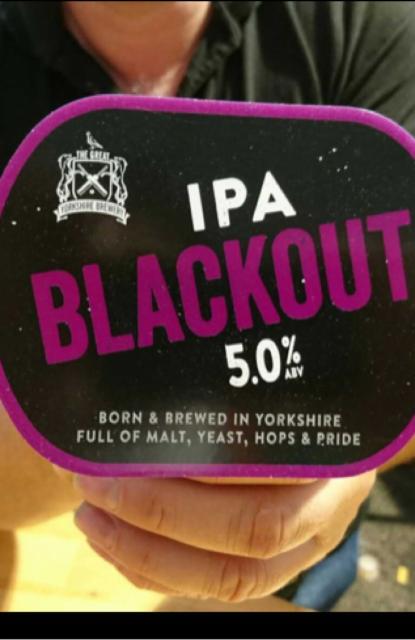 Blackout IPA 5.0%, The Great Yorkshire Brewery, England