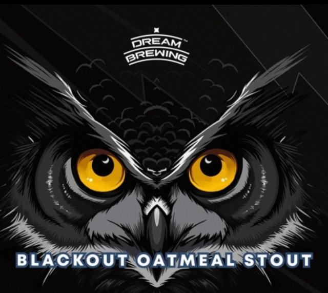 Blackout oatmeal stout 6.0%, Dream brewing, China