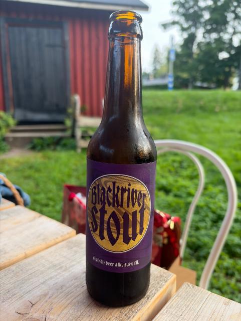 Blackriver stout 5.5%, Kimito Brewing, Finland