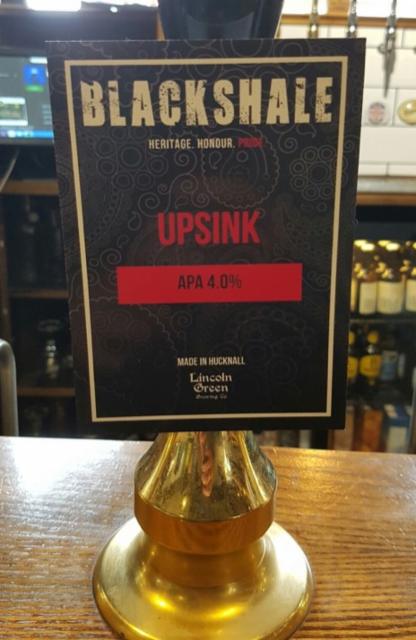 Blackshale Upsink 4.0%, Lincoln Green Brewing, England