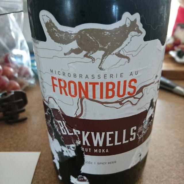 Blackwells 5.0%, Microbasserie au Frontibus, Canada
