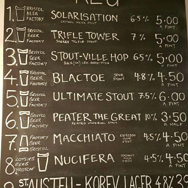 Blactoe 4.8%, Bristol Beer Factory, England