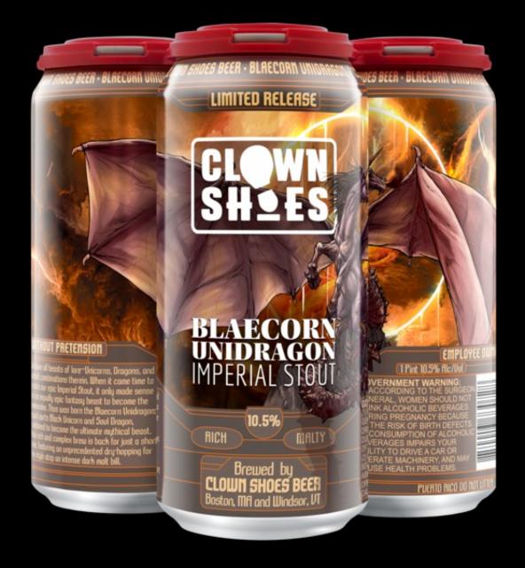 Blaecorn Unidragon (2023) 10.5%, Clown Shoes, United States