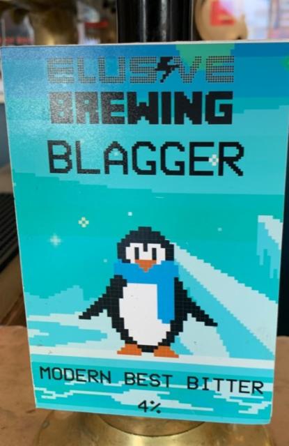 Blagger 4.0%, Elusive Brewing, England