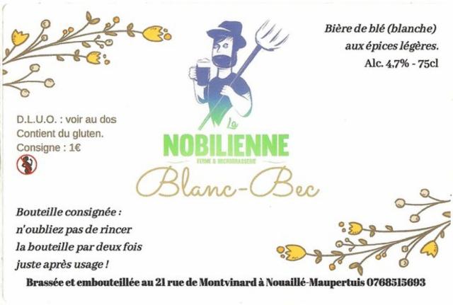 Blanc-Bec 4.7%, La Nobilienne [Closed], France