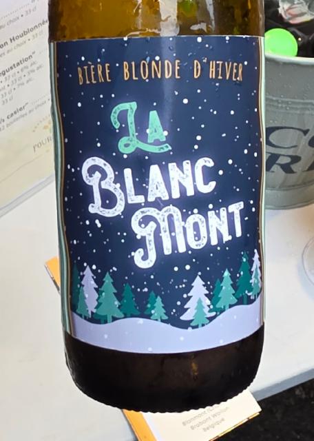 blanc mont 5.0%, Brasserie des fourquets, Belgium