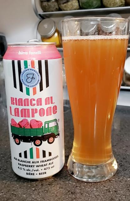 Blanca Al Lampone 4.5%, Birra Fanelli, Canada