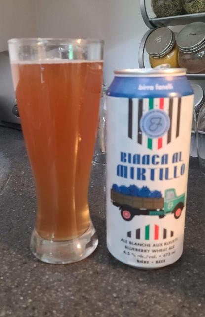 Blanca Al Mirtillo 4.5%, Birra Fanelli, Canada