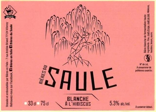 Blanche À L'Hibiscus, Microbrasserie Du Saule