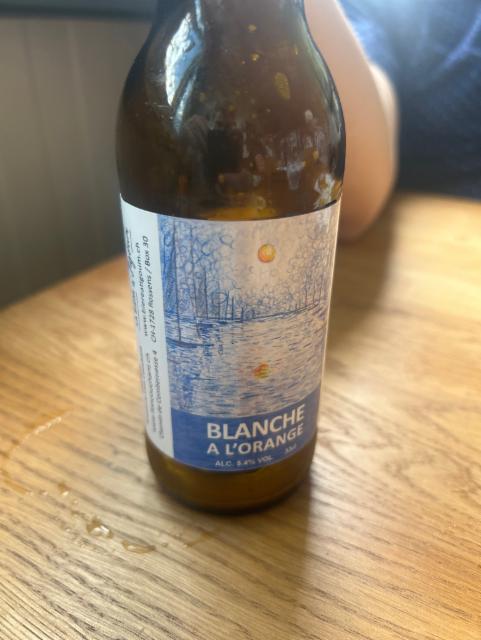 Blanche à l'orange, Brasserie Lion Couchant