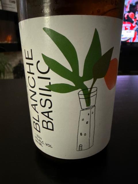 Blanche basilic 5.0%, Brasserie La Ferme, Canada
