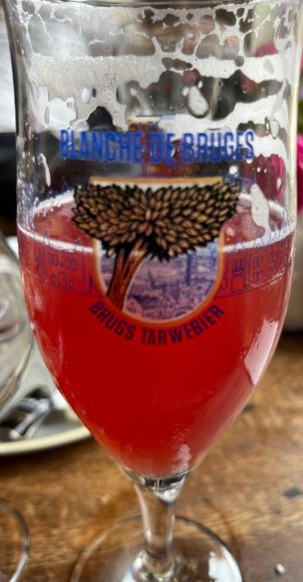 Blanche de bruges rose 4.8%, Brouwerij De Halve Maan, Belgium