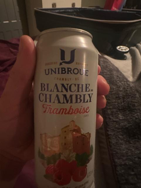 Blanche de Chambly Framboise, Unibroue