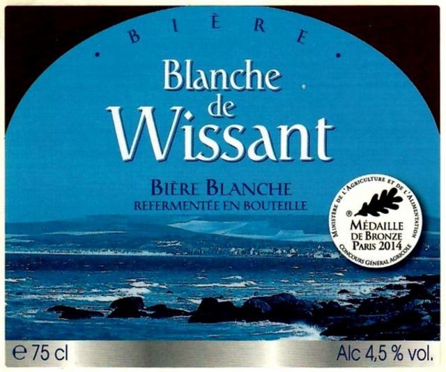 Blanche De Wissant 4.5%, Brasserie Artisanale Des 2 Caps, France
