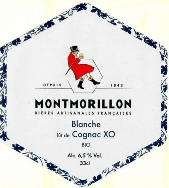 Blanche Fût De Cognac XO 6.5%, Bières De Montmorillon, France