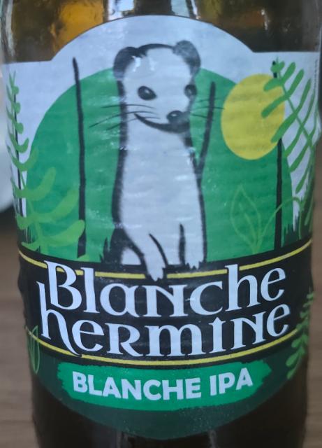 blanche hermine blanche ipa 5.6%, Brasserie Lancelot, France