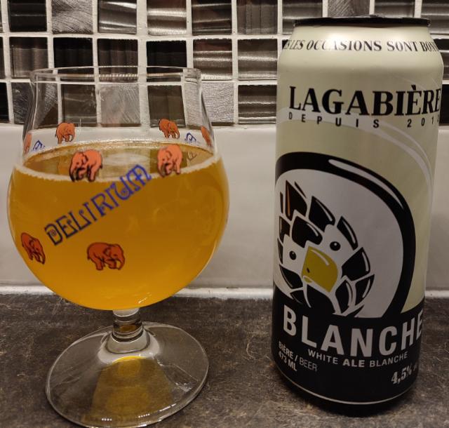 blanche lagabière 4.5%, Lagabière Brasserie Artisanale, Canada