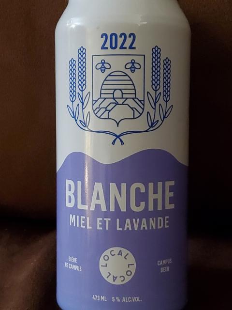 Blanche Miel et Lavande 5.0%, Brasserie 11 Comtés, Canada
