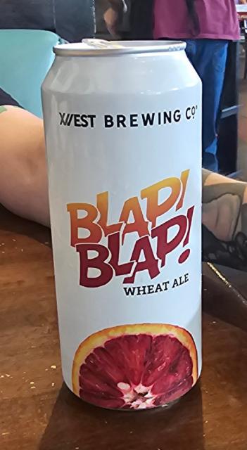 Blap Blap Wheat Ale, 12 West Brewing