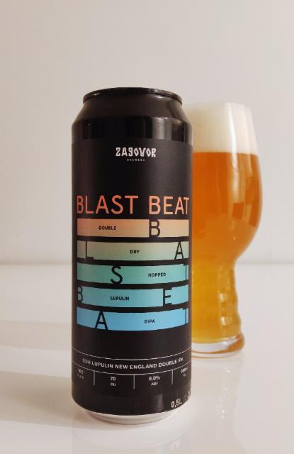 Blast Beat 8.0%, Zagovor Brewery, Russia